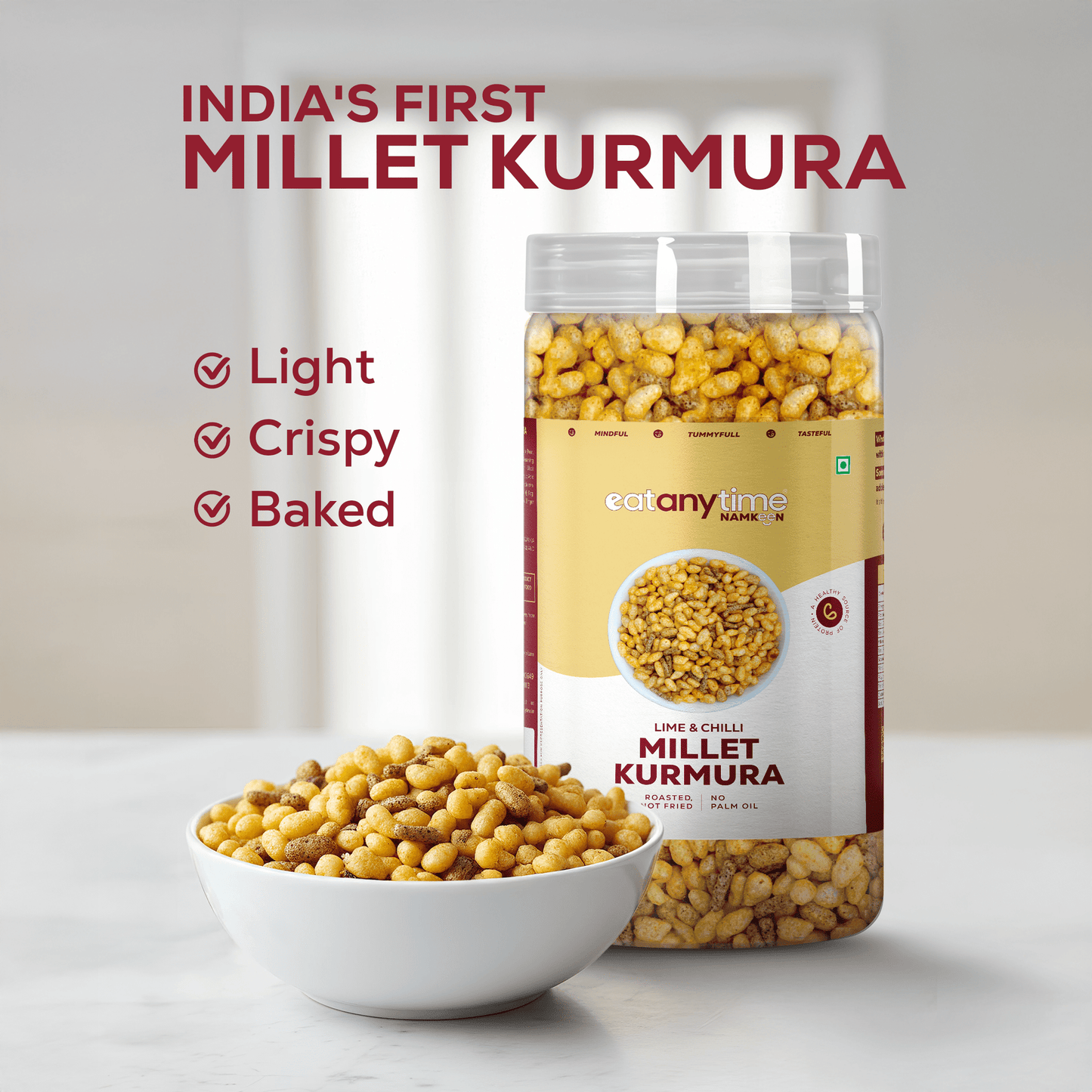 Lime N Chilli Millet Kurmura