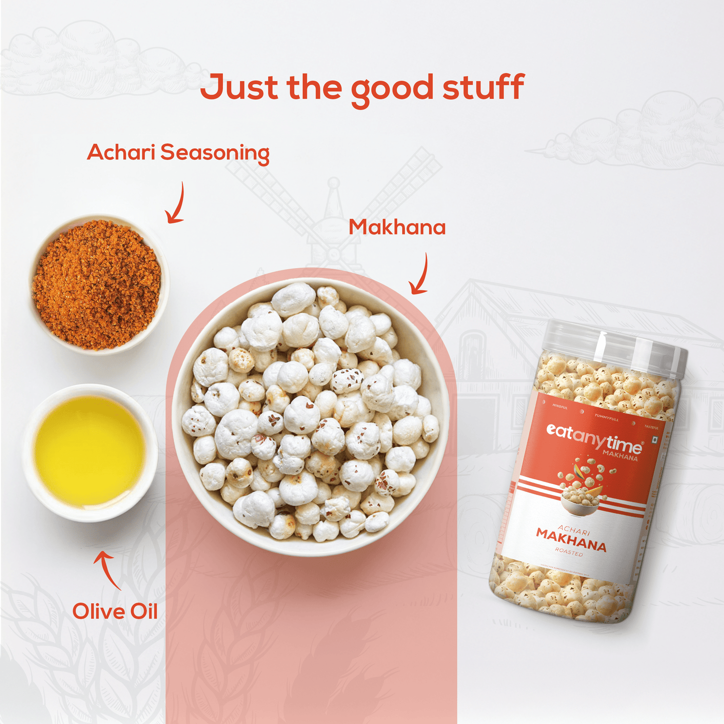 Achari Makhana