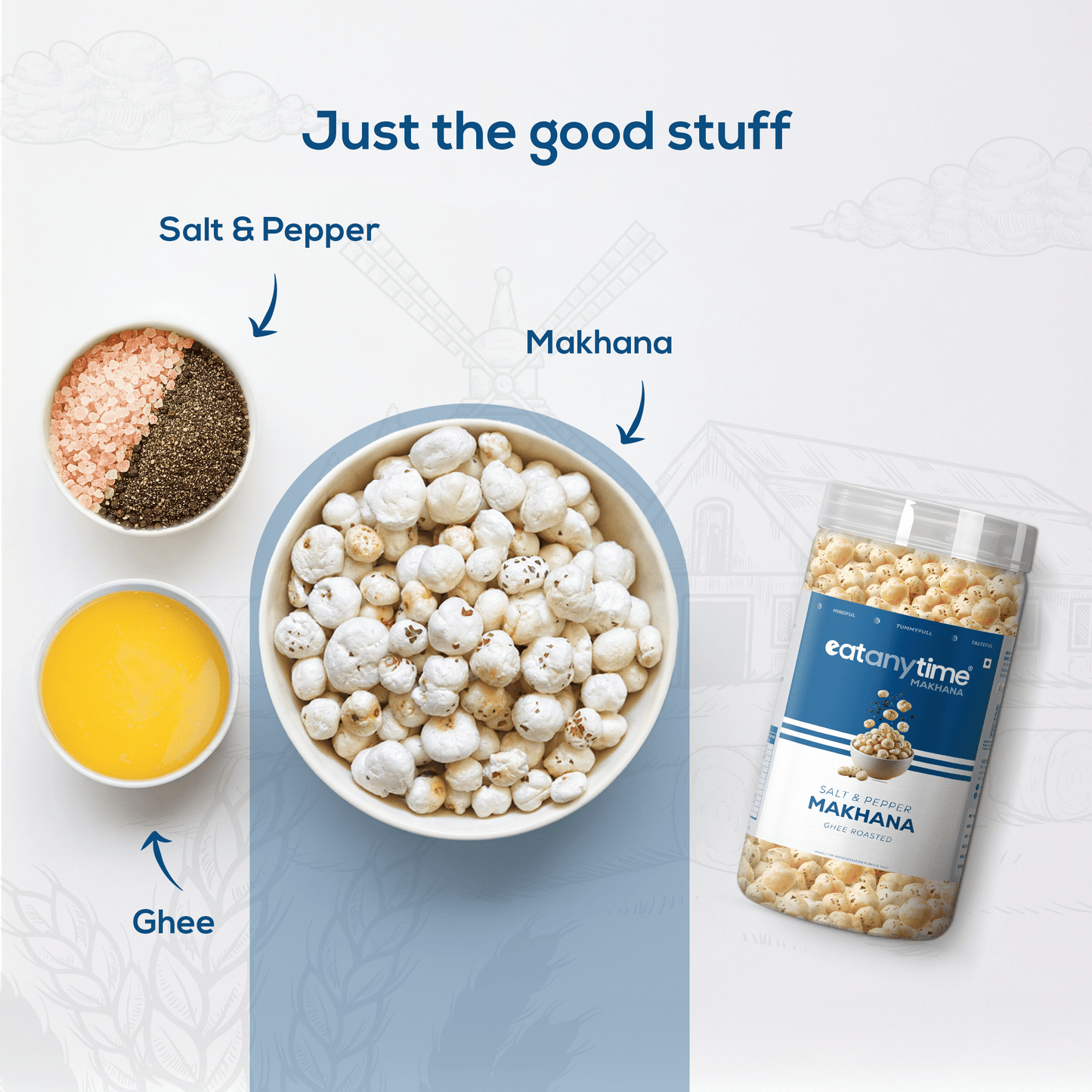Salt & Pepper Makhana