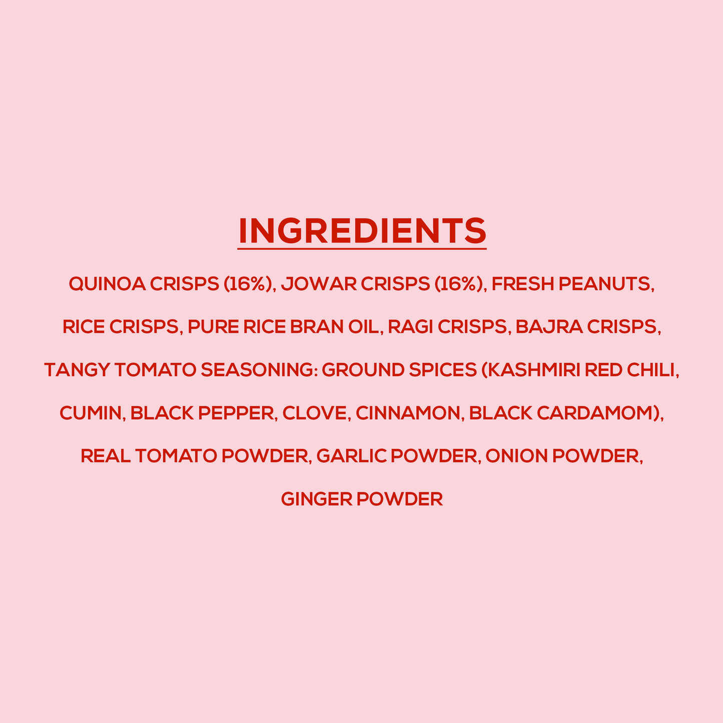 Tangy Tomato Millet Chivda - 100g