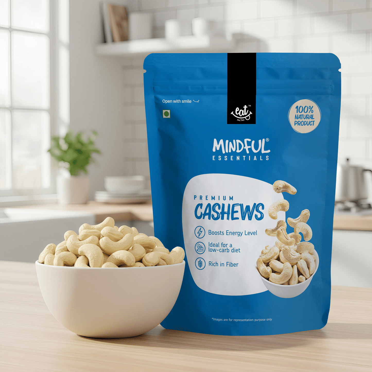 Premium Quality Whole Cashews - 200g