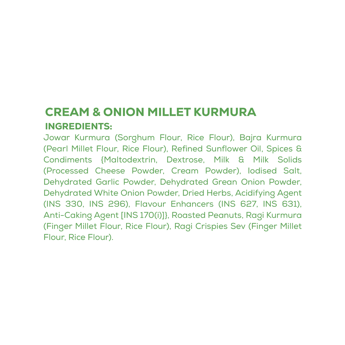 Millet Kurmura (40g) – Pack Of 10