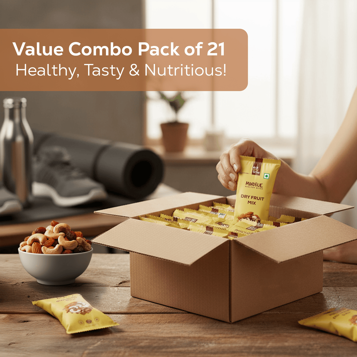 Dry Fruit Mix (30g) – Pack Of 21