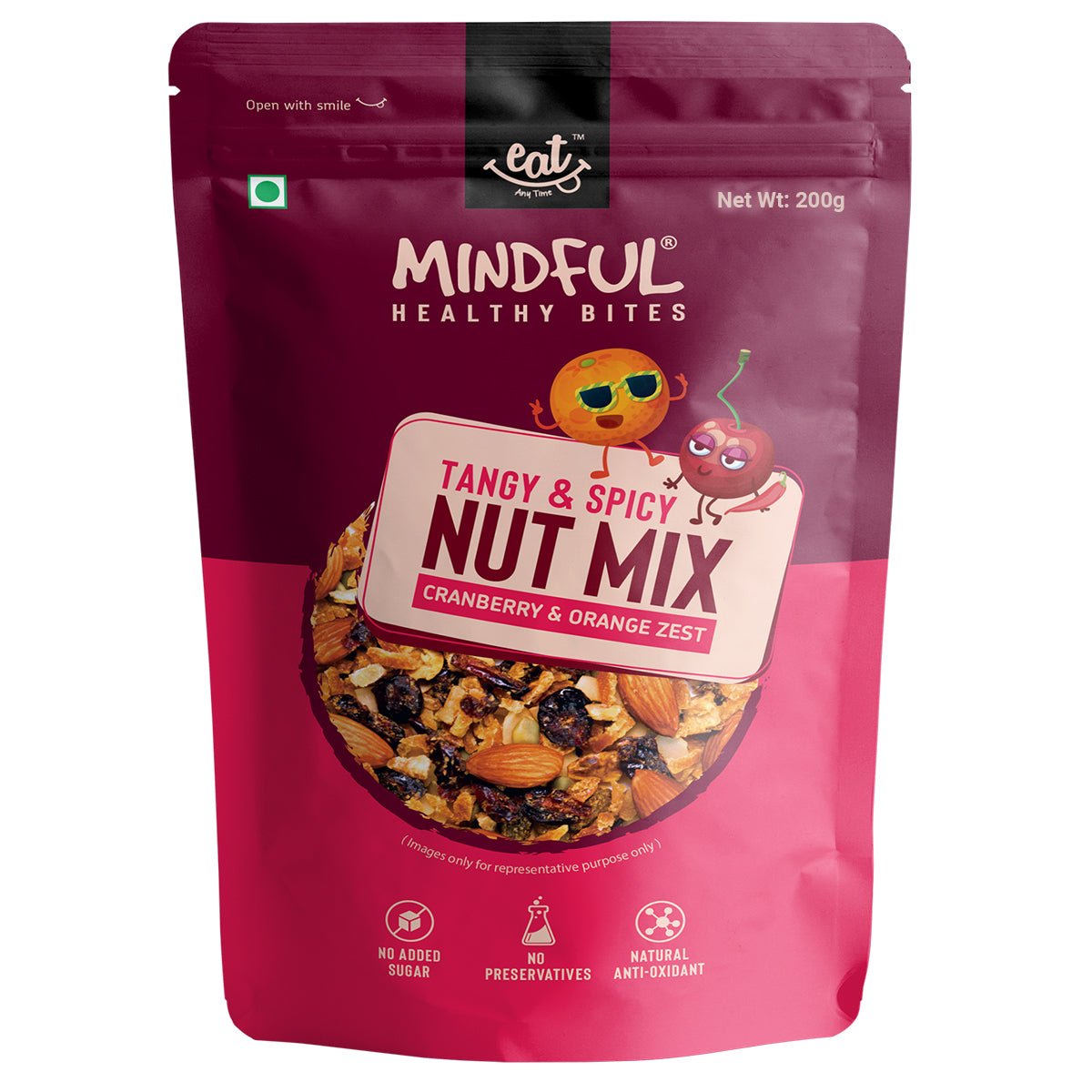 Nature Prime Healthy Trail Mix 500gm - Almonds, Cashew, Raisins, Black  Raisins, Pumpkin, Sunflower, Roasted Flax Seeds, Healthy Snack