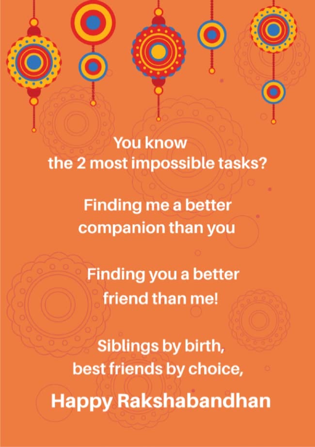 Happy Raksha Bandhan Wishes Online- EAT Anytime