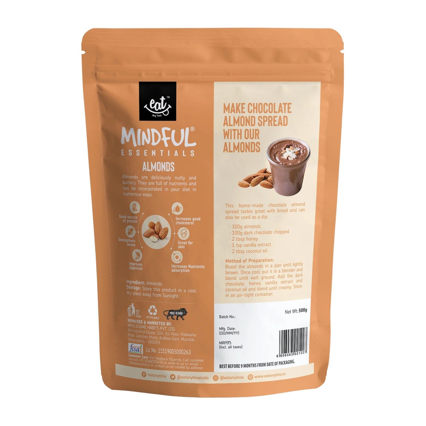 Premium Quality Californian Almonds & Natural Honey