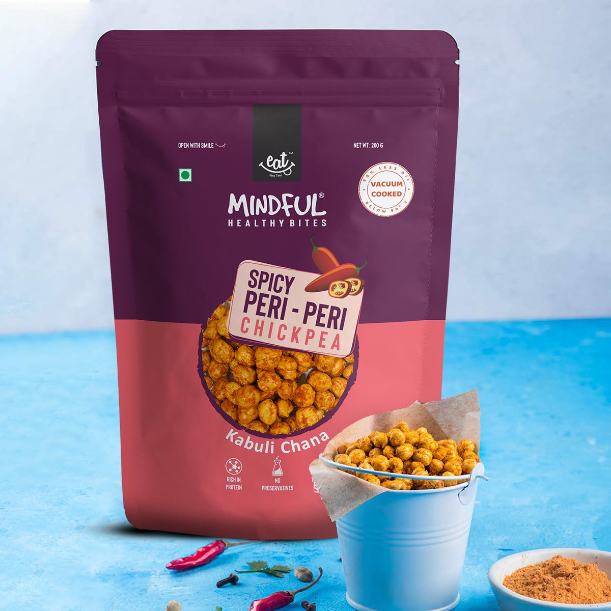 Spicy Peri Peri Chickpeas - EAT Anytime