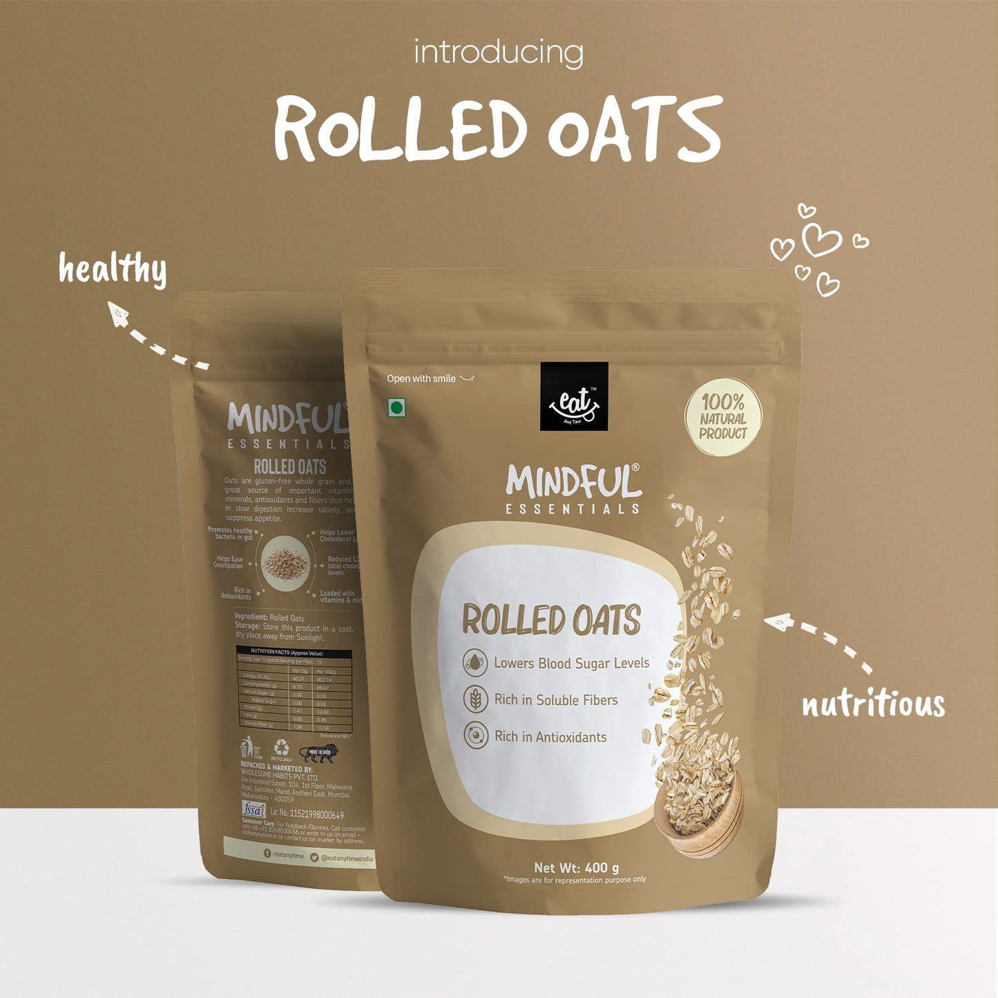 Rolled Oats Gluten Free - EAT Anytime