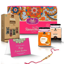 Load image into Gallery viewer, Healthy Rakhi Gift Hamper with Personalized note and including Rakhi
