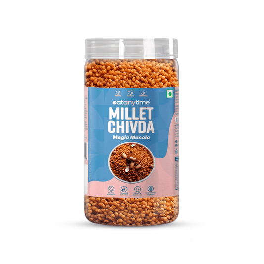 Magic Masala Millet Chivda - Roasted | Protein-Packed | No Palm Oil | 300g