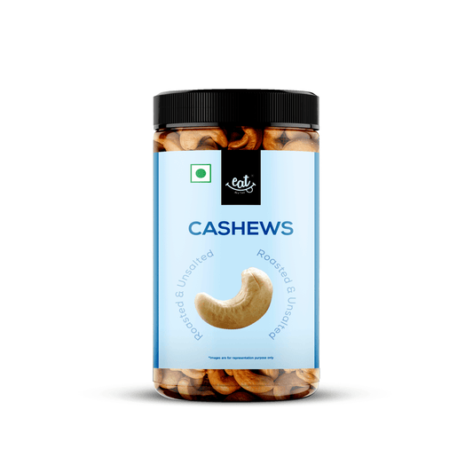 Slow drum Roasted and Unsalted Cashew Jar - 450g