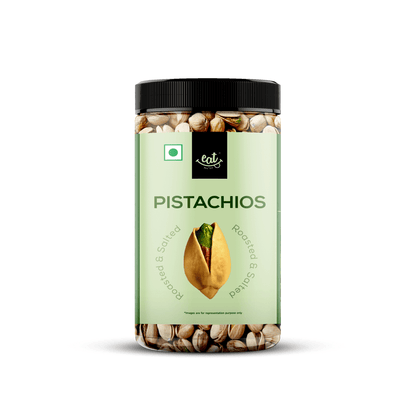 Slow drum roasted and salted Pista Jar - 400g