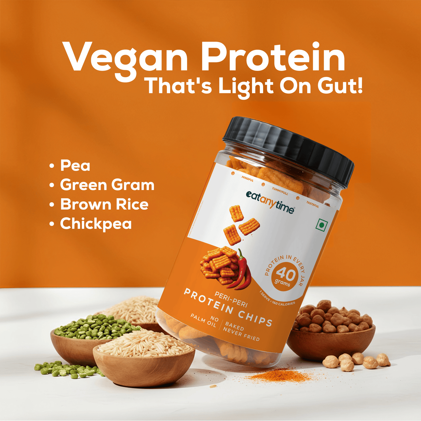 Peri Peri Protein Chips | 40 grams protein