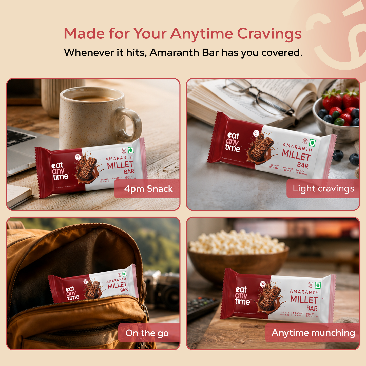 Amaranth Millet Bar