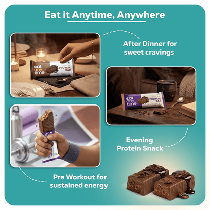 Protein Bar Assorted Pack | No Added Sugar | 10g Protein per bar | Gut friendly | Low Calorie