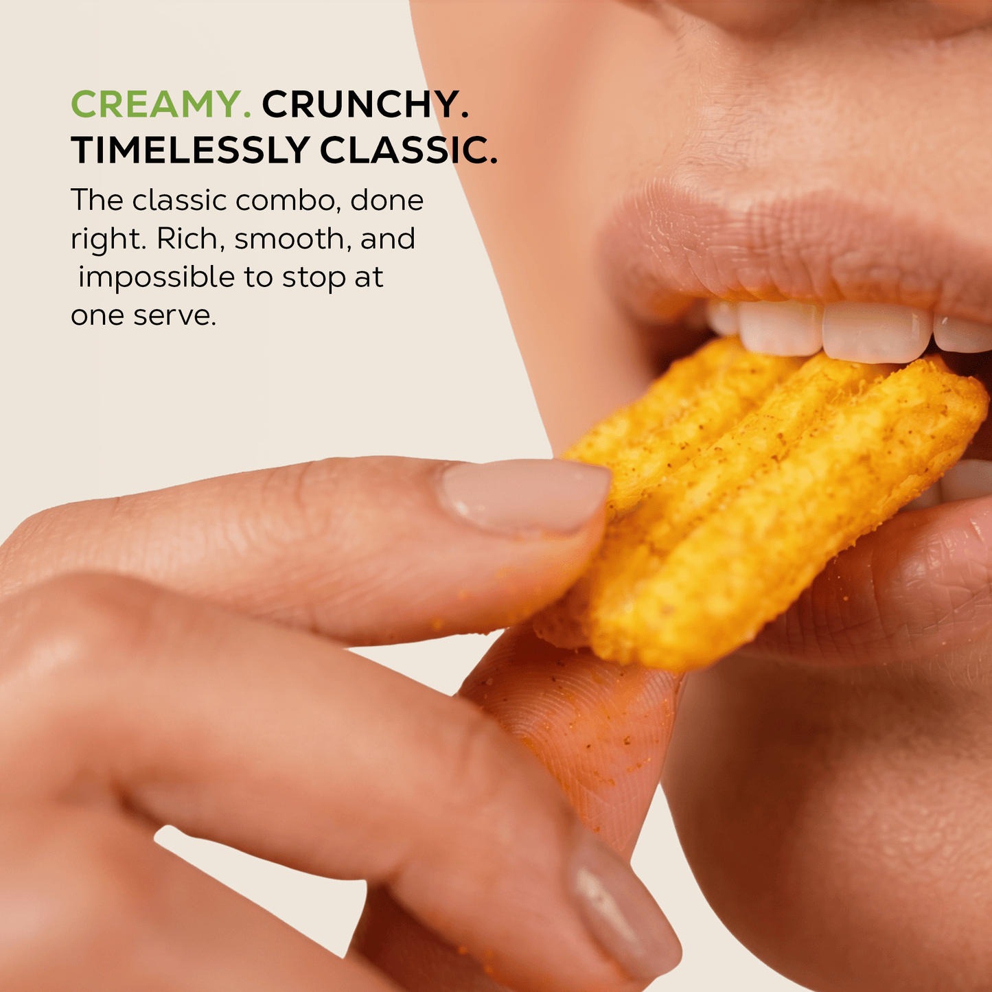 Cream N Onion Protein Chips | 40 grams protein