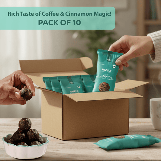 Coffee Cinnamon Date Laddoos Chotu Pack (40g) – Pack Of 10