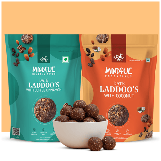 Delicious Duo | Date & Dry Fruit Laddoo Combo | 100gx2 packs