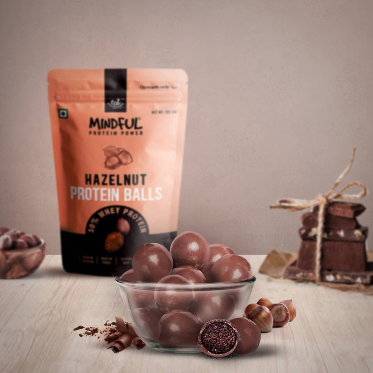 Hazelnut Whey Protein Balls - Eatanytime