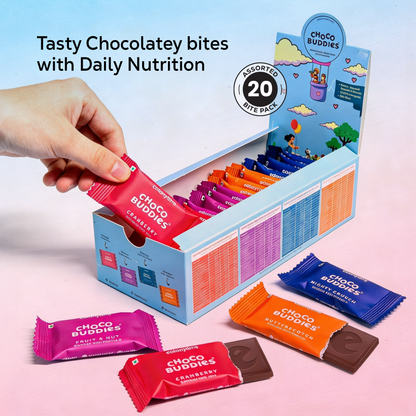 Chocobuddies | Multivitamin Enriched Chocolates - Assorted Flavours