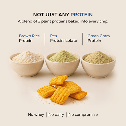 Indian Twist Protein Chips | 40 grams protein