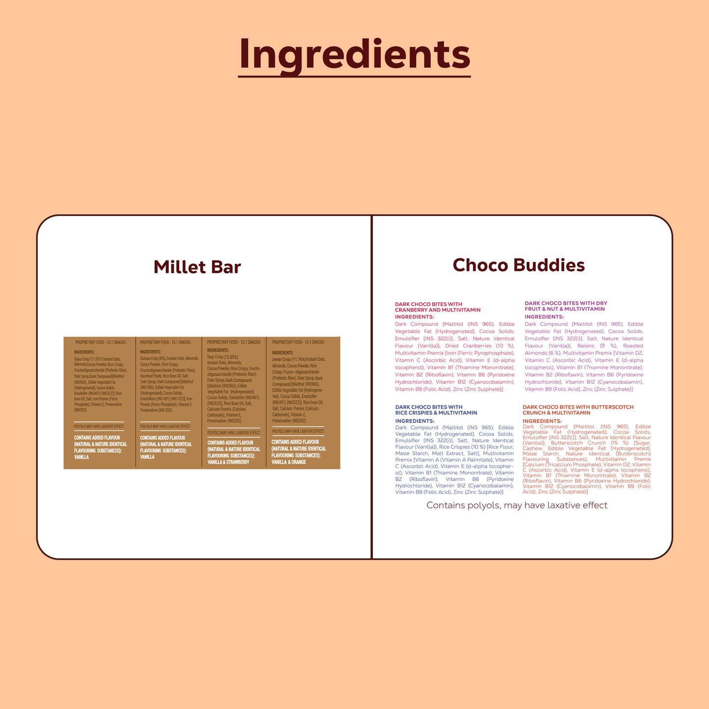 Kids Smart Snacking Combo