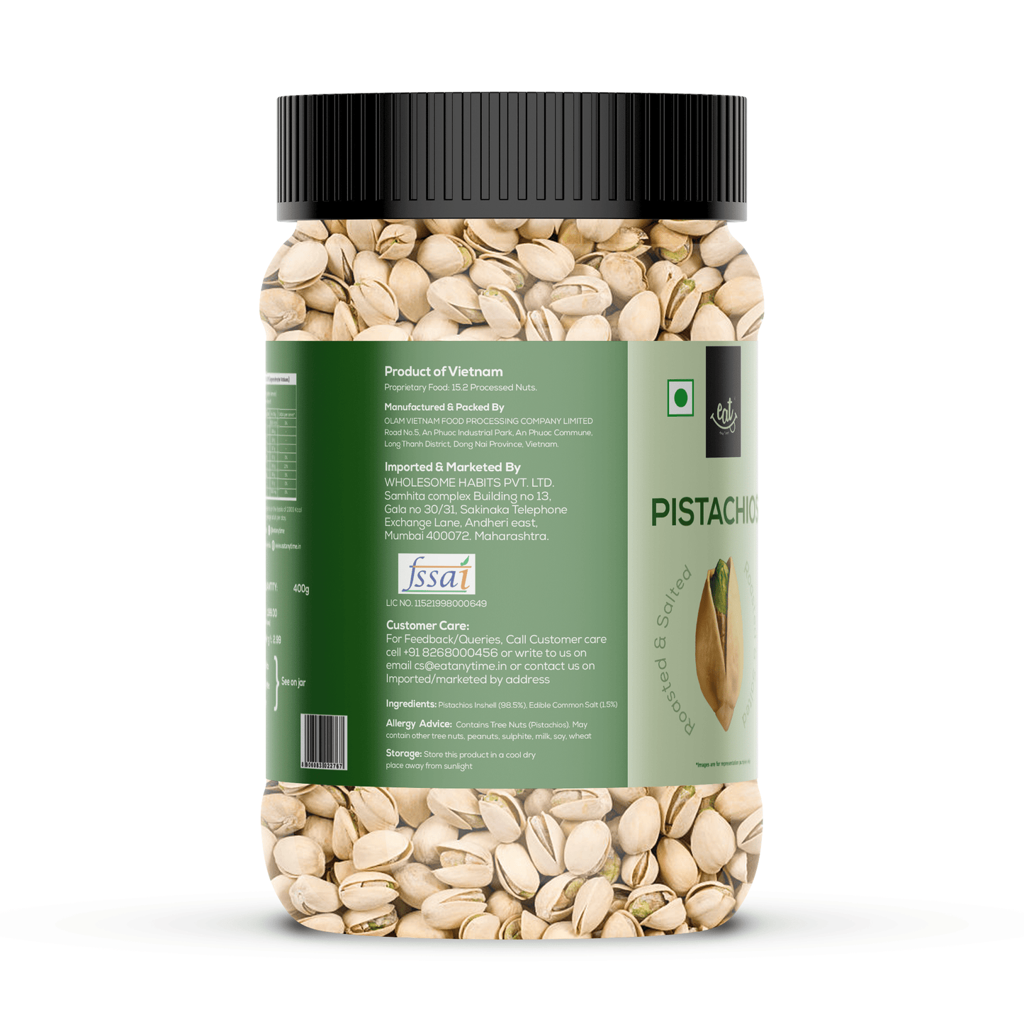 Pista Jar - 400g