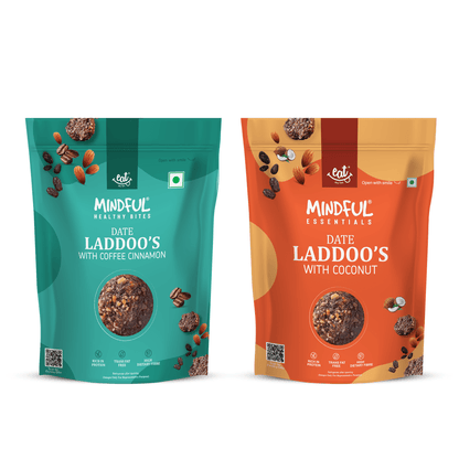 Delicious Duo | Date & Dry Fruit Laddoo Combo | 100gx2 packs