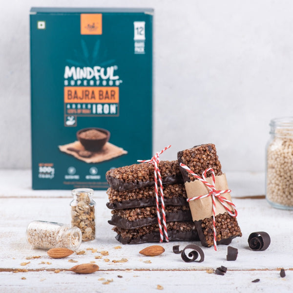 Mindful Bajra Bars - EAT Anytime