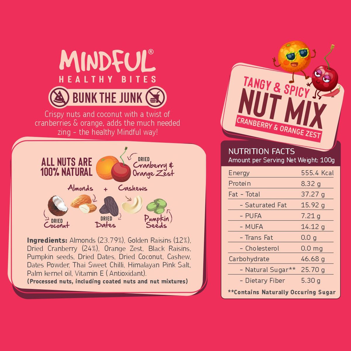 Cranberry Orange Trail Mix - Buy Online at Eat Anytime
