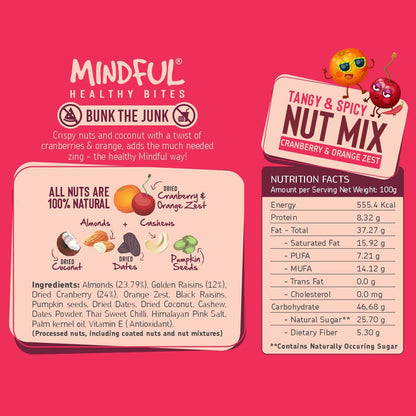 EAT Anytime Combo Pack of Cranberries & Orange  Trail Mix - Shop Now