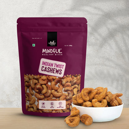 Indian Twist Cashew - Eat Anytime