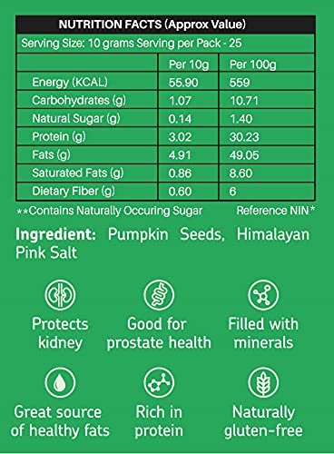 Pumpkin seeds nutrition value - EAT Anytime
