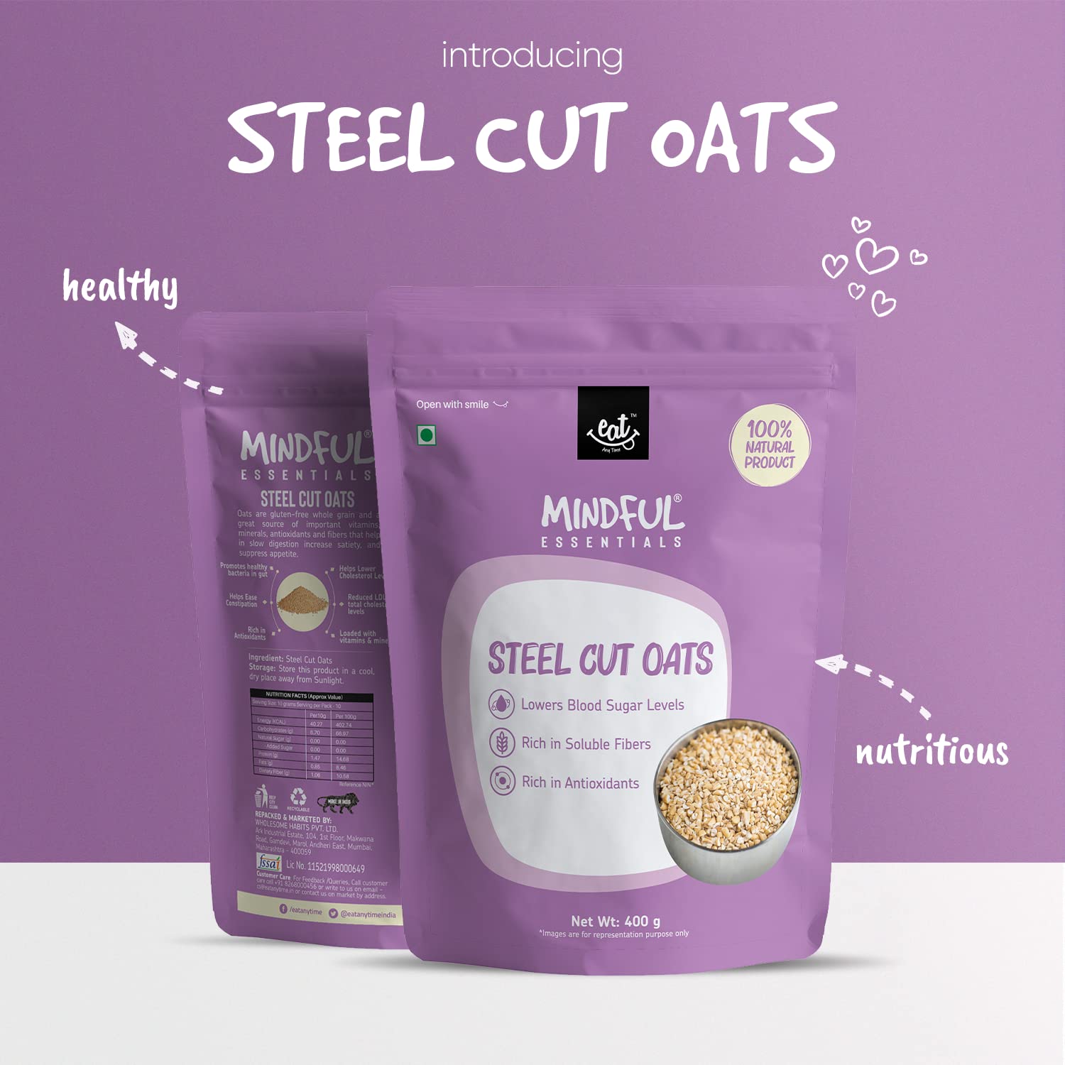 Steel Cut Oats Online - EAT Anytime