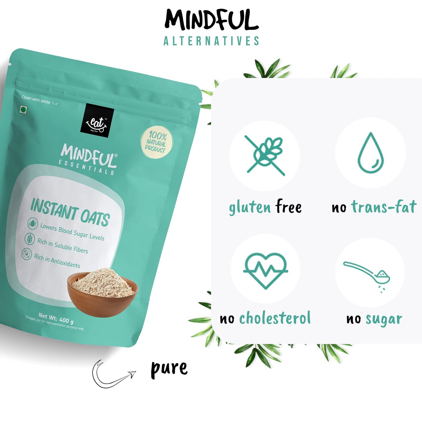 Mindful Instant Oats - EAT Anytime