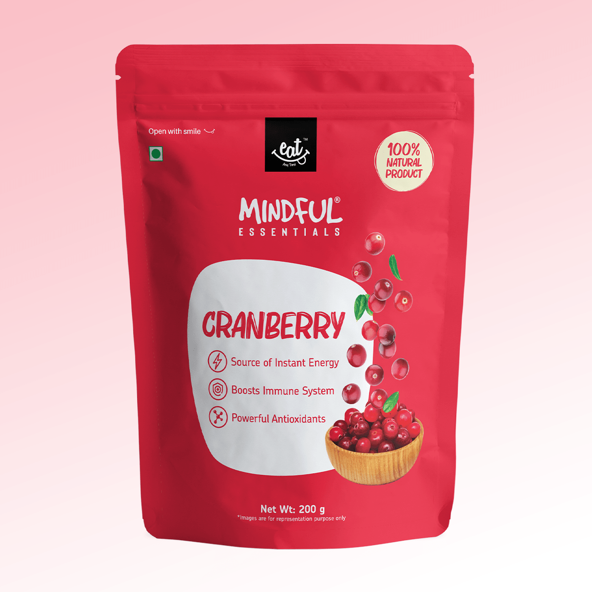 Cranberry 200g at Best Price- Eat Anytime