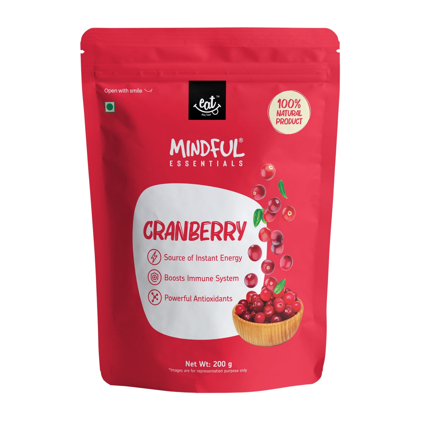 Cranberry 200g Pack - Eat Anytime