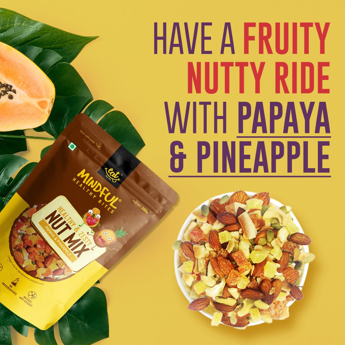 Papaya Pineapple Trail Mix With Eat Anytime - Shop Now