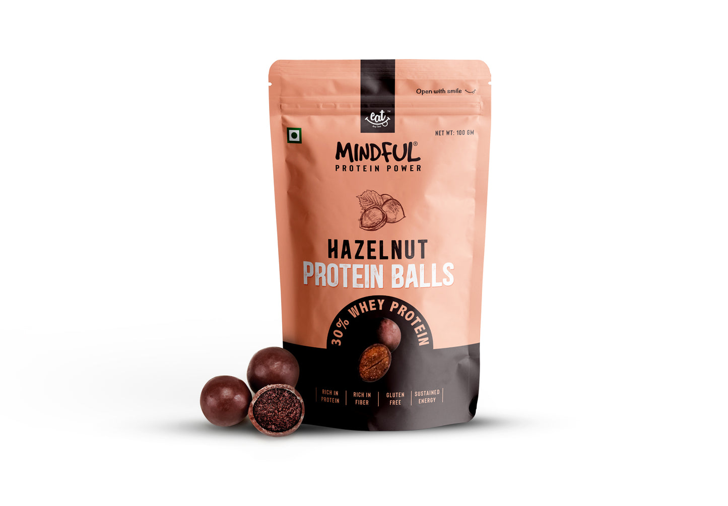 Hazelnut Protein Balls  - Eatanytime