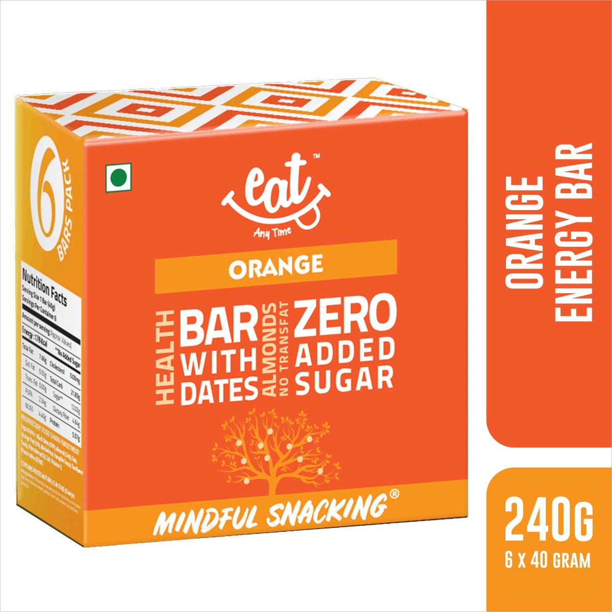 Online Vitality Surge: Buy Now Orange Energy Bars -  Eat Anytime