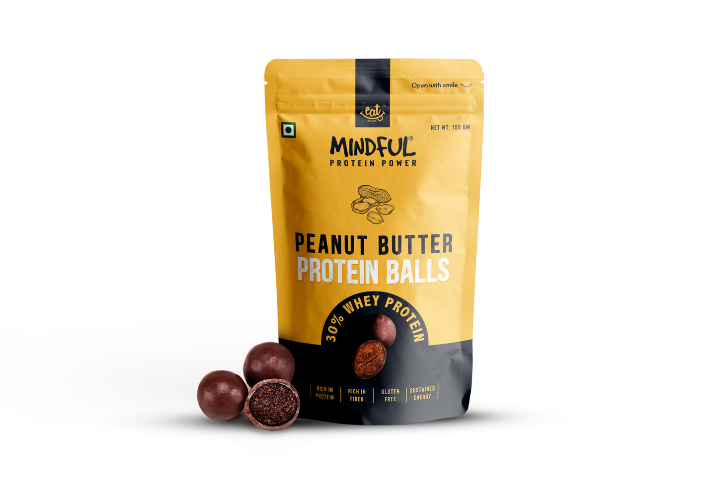 Nutty Delight: Buy EatAnytime Peanut Butter Protein Balls at Best Price