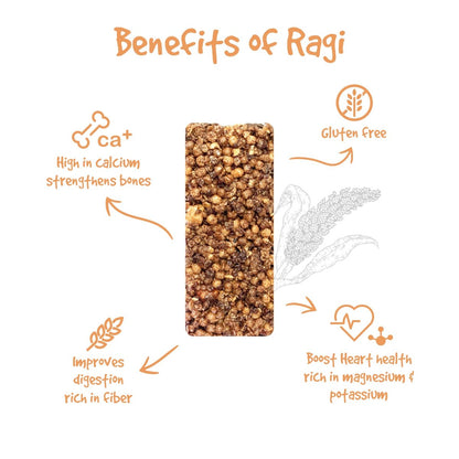 Ragi Bars Healthy Goodness With  Eat Anytime - Buy Now 