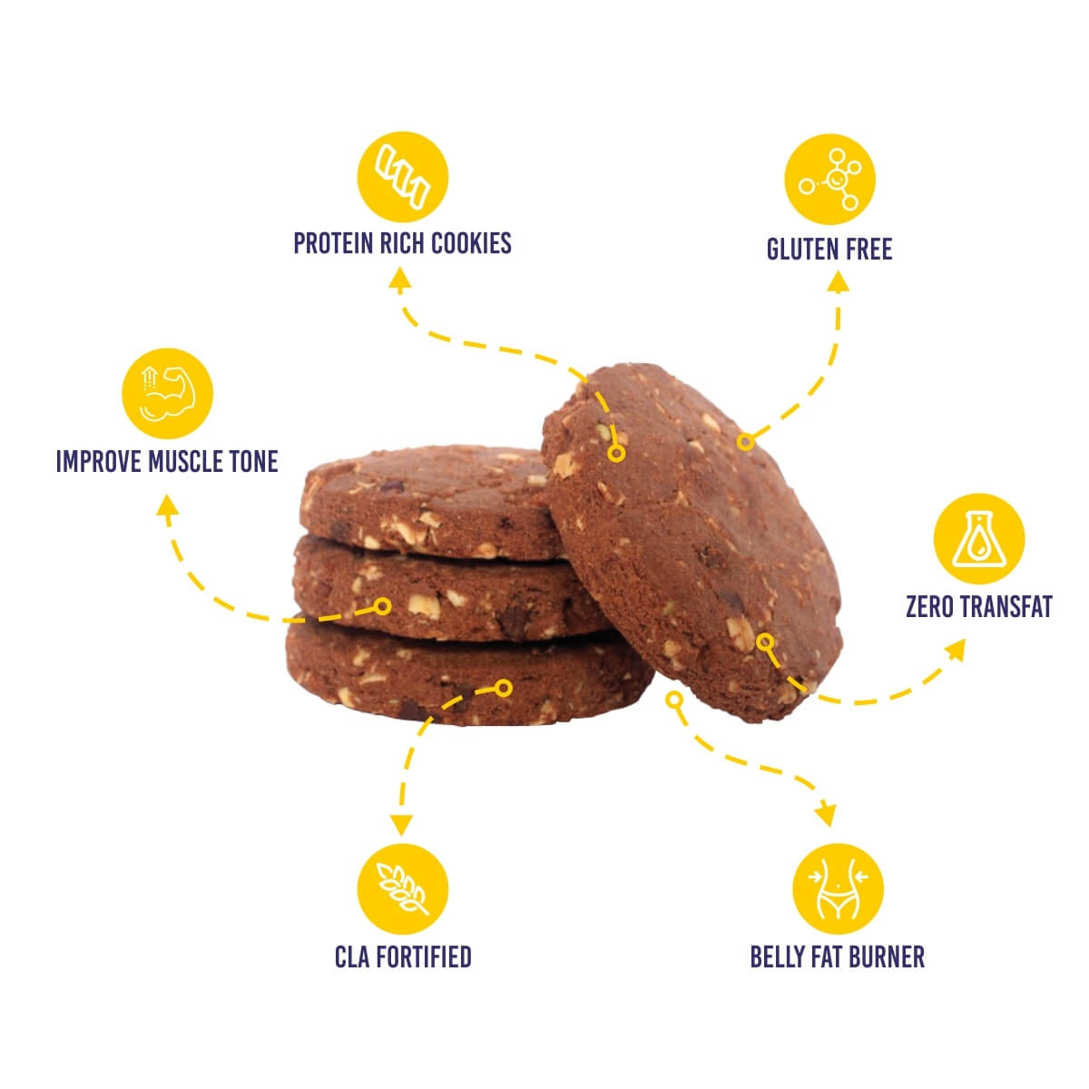 Order Exquisite Chocolate Protein Cookies from Eat Anytime